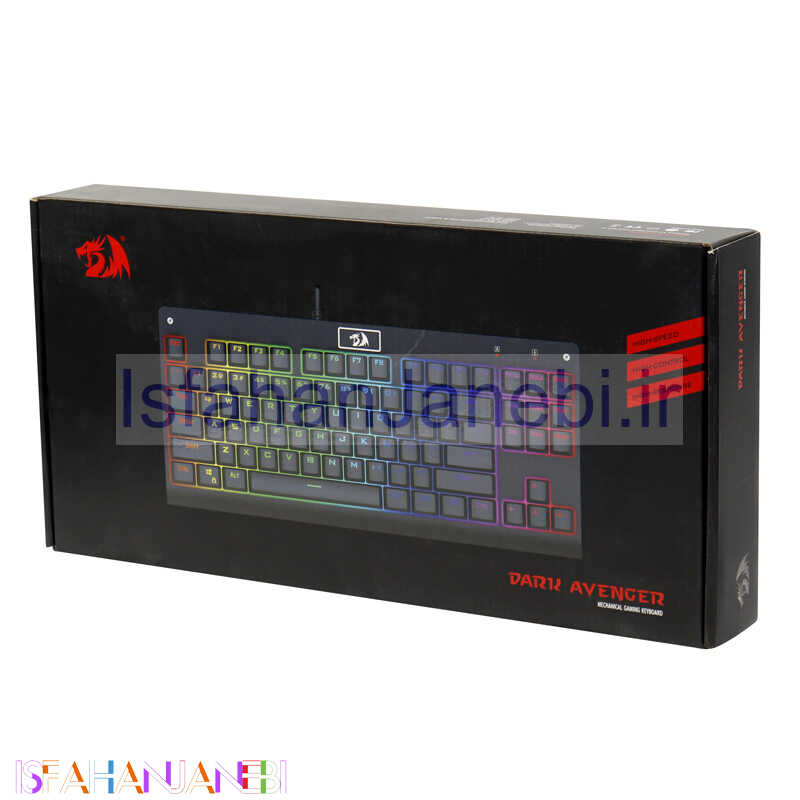اصفهان جانبی-کیبورد گیمینگ ردراگون Dark Avenger K568RGB