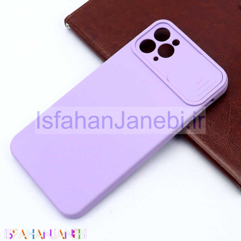 اصفهان جانبی-قاب سیلیکونی محافظ لنز کشویی iPhone 11 Pro Max