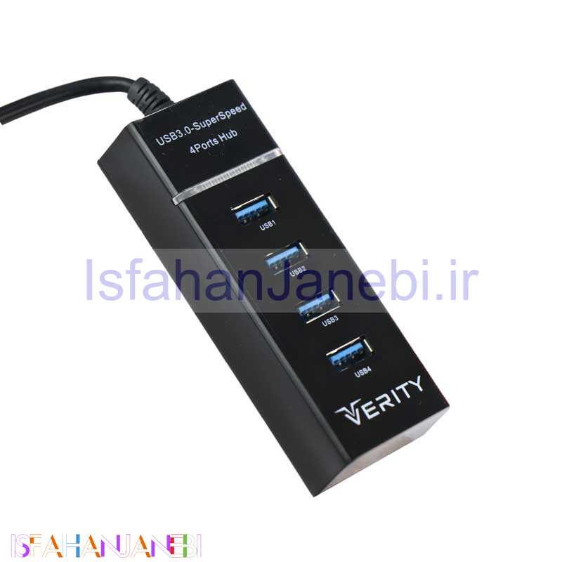 اصفهان جانبی-هاب 4 پورت USB3.0 وریتی H402