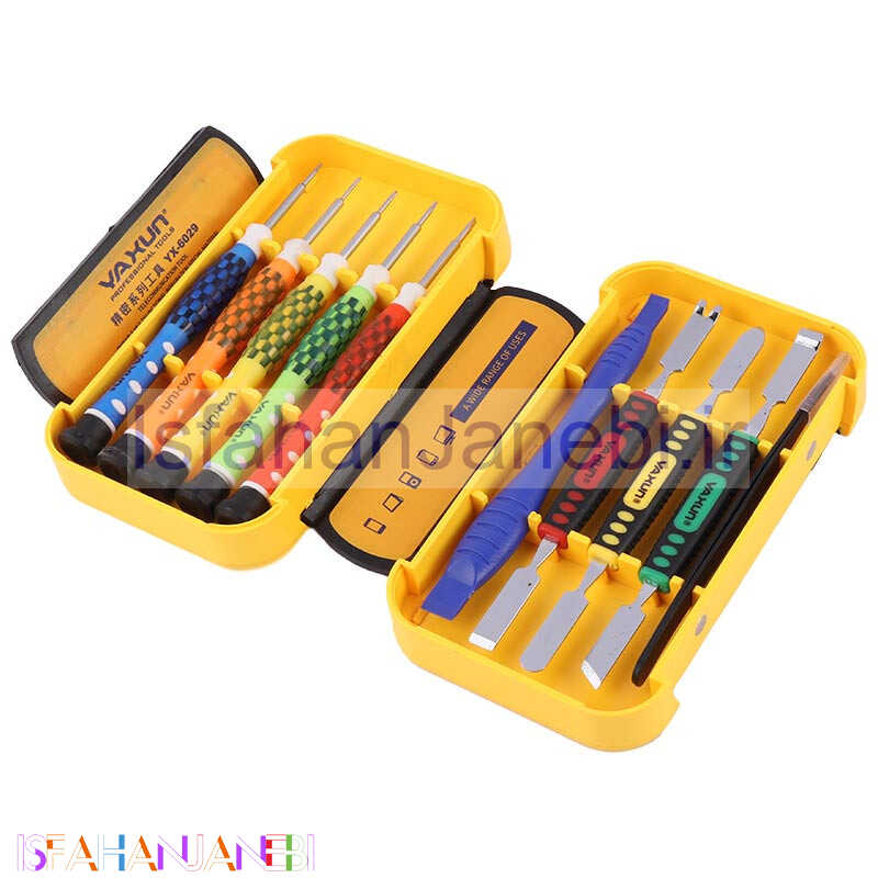 اصفهان جانبی-ست پیچ گوشتی تعمیرات موبایل Yaxun YX-6029D