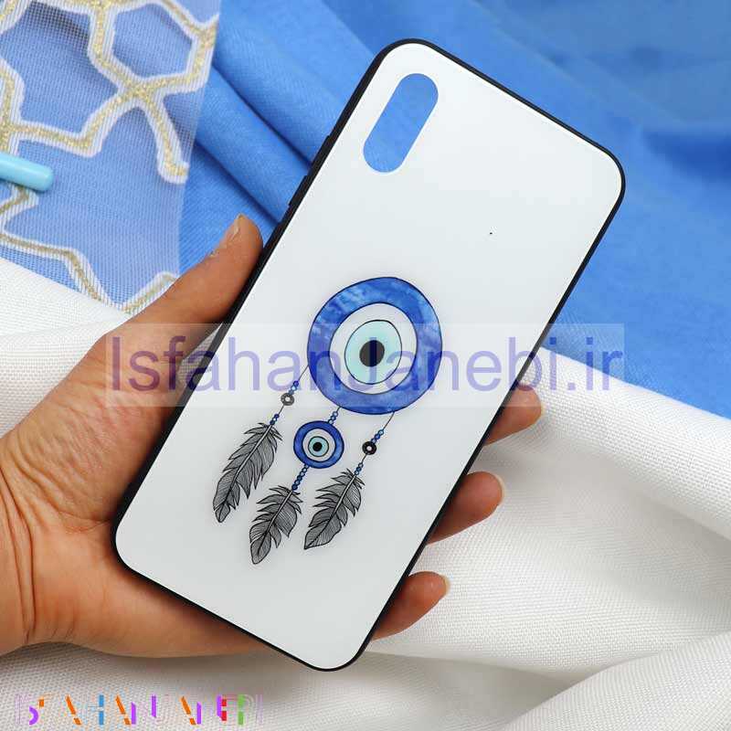 اصفهان جانبی-قاب پشت گلسی طرح چشم و نظر Xiaomi Redmi 9A