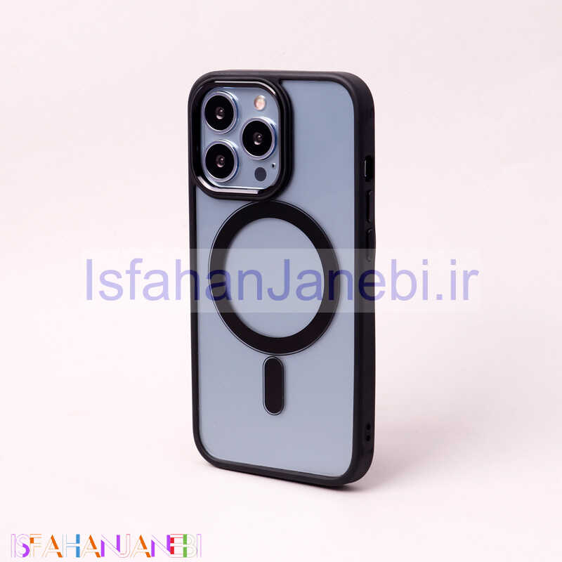 اصفهان جانبی-قاب شفاف Funshare مگ سیف iPhone 13 Pro مشکی