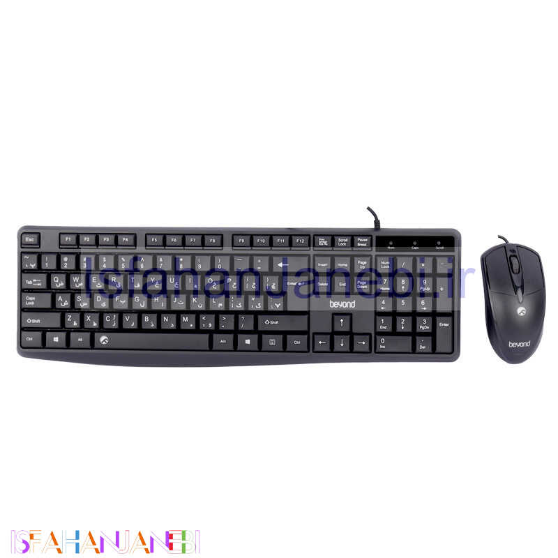 اصفهان جانبی-کیبورد و موس بیاند BMK-3375