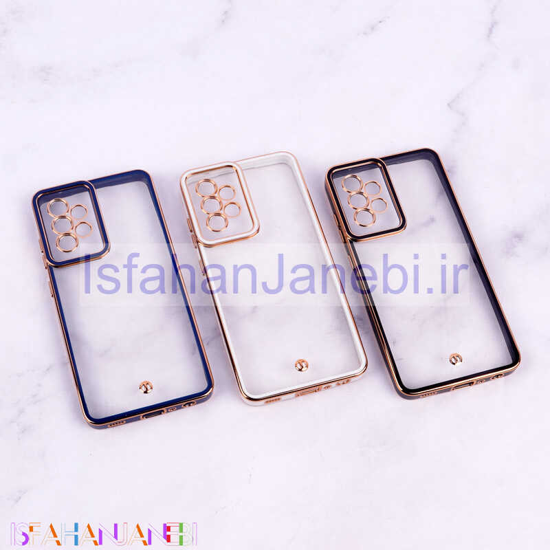 اصفهان جانبی-قاب Space سامسونگ Galaxy A52 / A52s دور رنگی محافظ لنزدار