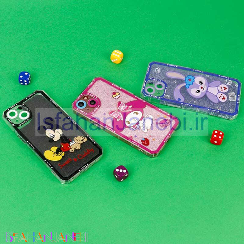 اصفهان جانبی-قاب عروسکی Pro Camera محافظ لنزدار اکلیلی iPhone 13