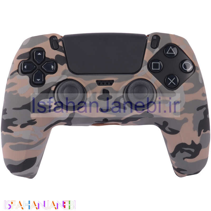 اصفهان جانبی-روکش دسته بازی PS5 طرح چریکی خاکی کد 3