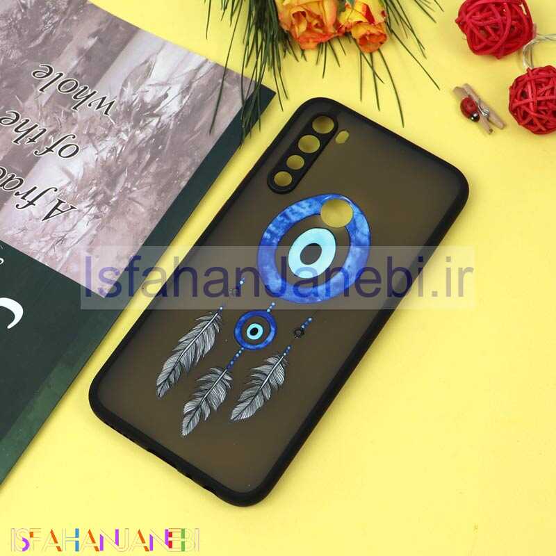 اصفهان جانبی-قاب PC مات محافظ لنزدار طرحدار دیریم کچر شیائومی Redmi Note 8