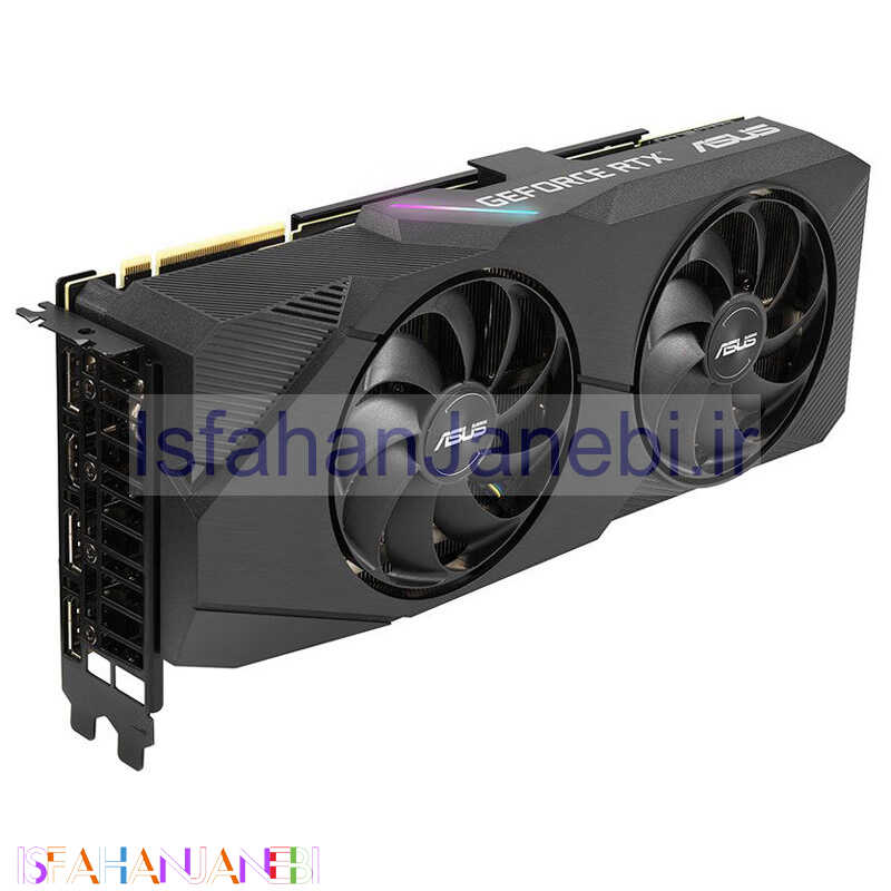 اصفهان جانبی-کارت گرافیک ASUS Dual RTX2080 Super O8G Evo GDDR6 256Bit