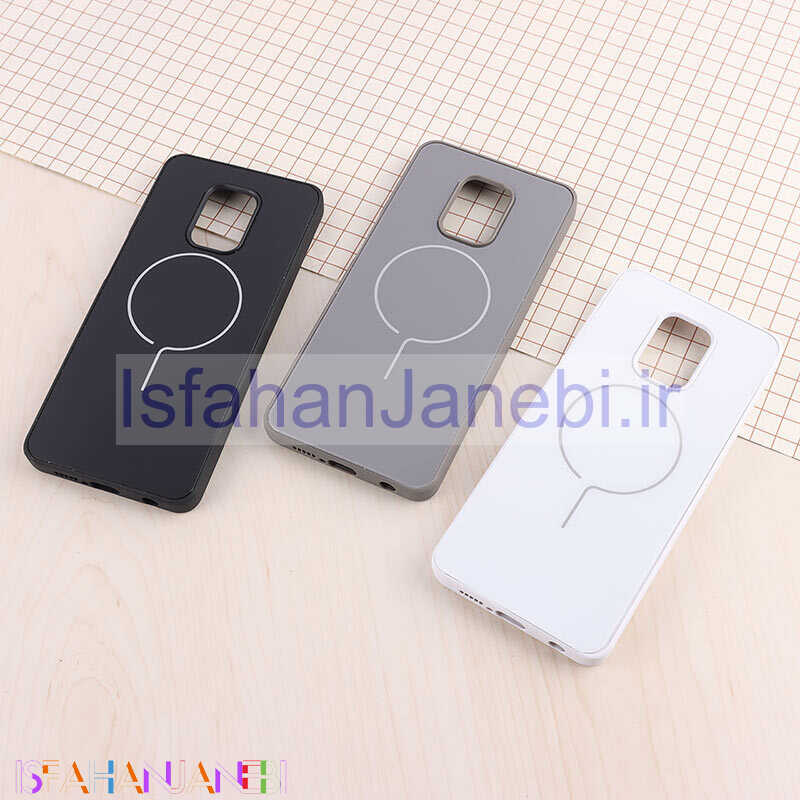 اصفهان جانبی-قاب PC شیائومی Redmi Note 9S / Note 9 Pro / Note 10 Lite طرح مگ سیف