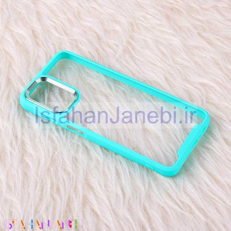 اصفهان جانبی-قاب PC متال ایرون Samsung Galaxy A13 4G سبزآبی