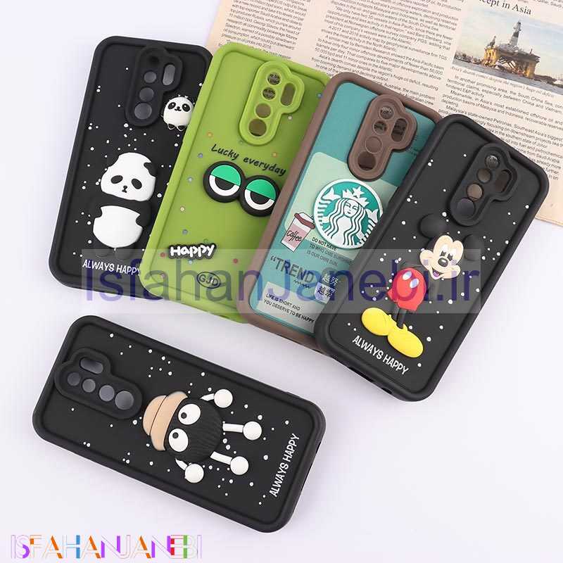 اصفهان جانبی-قاب سیلیکونی سولید شیائومی Redmi Note 8 Pro محافظ لنزدار