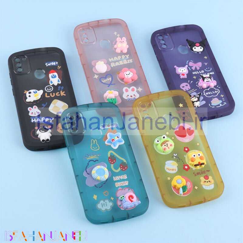 اصفهان جانبی-قاب Fashion Case سامسونگ Galaxy A11 / M11 عروسک برجسته محافظ لنزدار