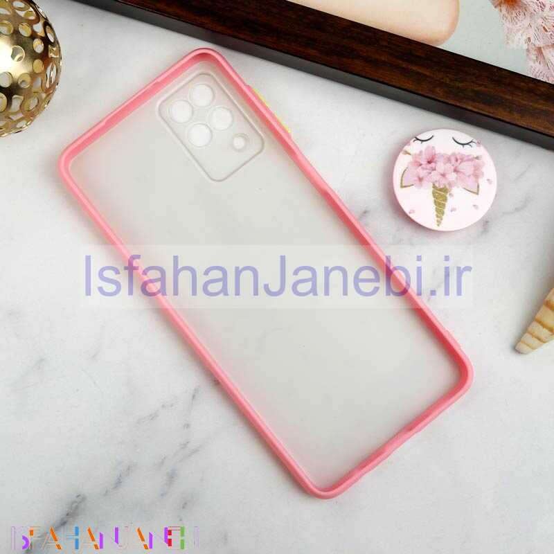 اصفهان جانبی-قاب PC محافظ لنز دار طرح یونیکورن + پاپ سوکت Samsung Galaxy A12