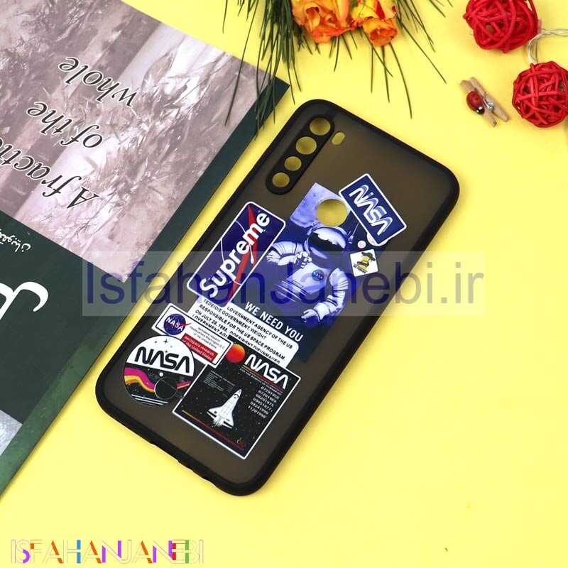 اصفهان جانبی-قاب PC مات محافظ لنزدار طرحدار NASA شیائومی Redmi Note 8