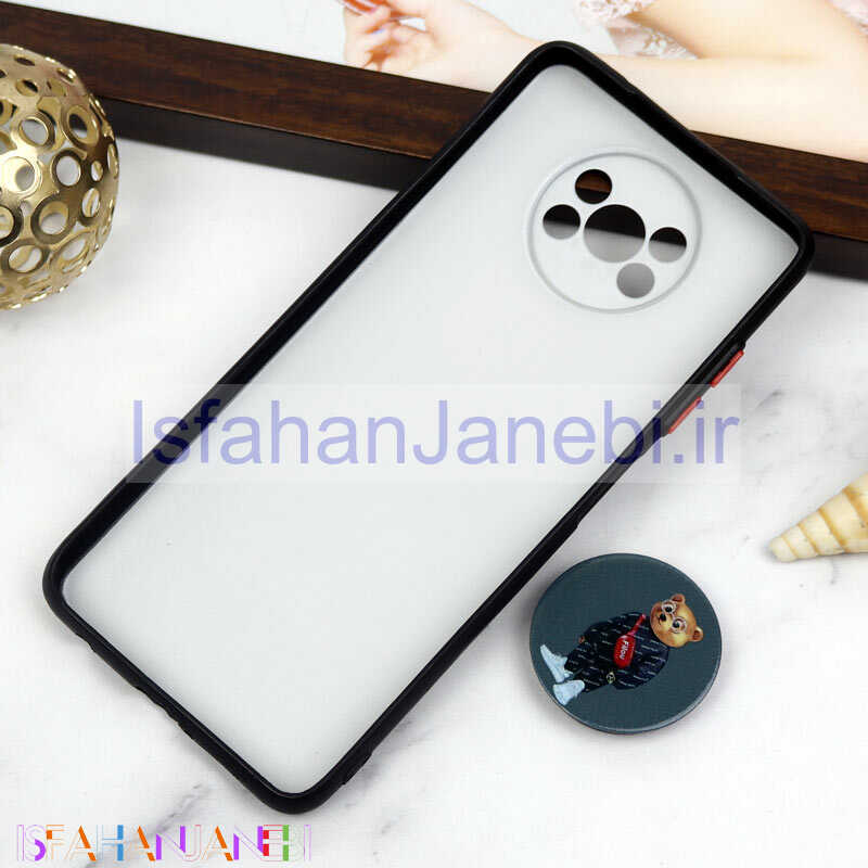 اصفهان جانبی-قاب PC محافظ لنز دار طرح Baron + پاپ سوکت Xiaomi Poco X3