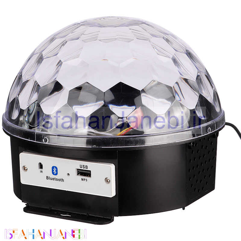 اصفهان جانبی-لامپ LED اسپیکر دار بلوتوثی و فلش خور Alite AK-0803B + ریموت کنترل و فلش مموری