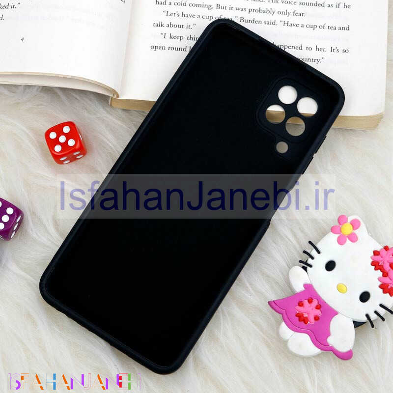 اصفهان جانبی-قاب سیلیکونی عروسکی محافظ لنزدار طرح Boss Cat سامسونگ Samsung Galaxy A22 4G