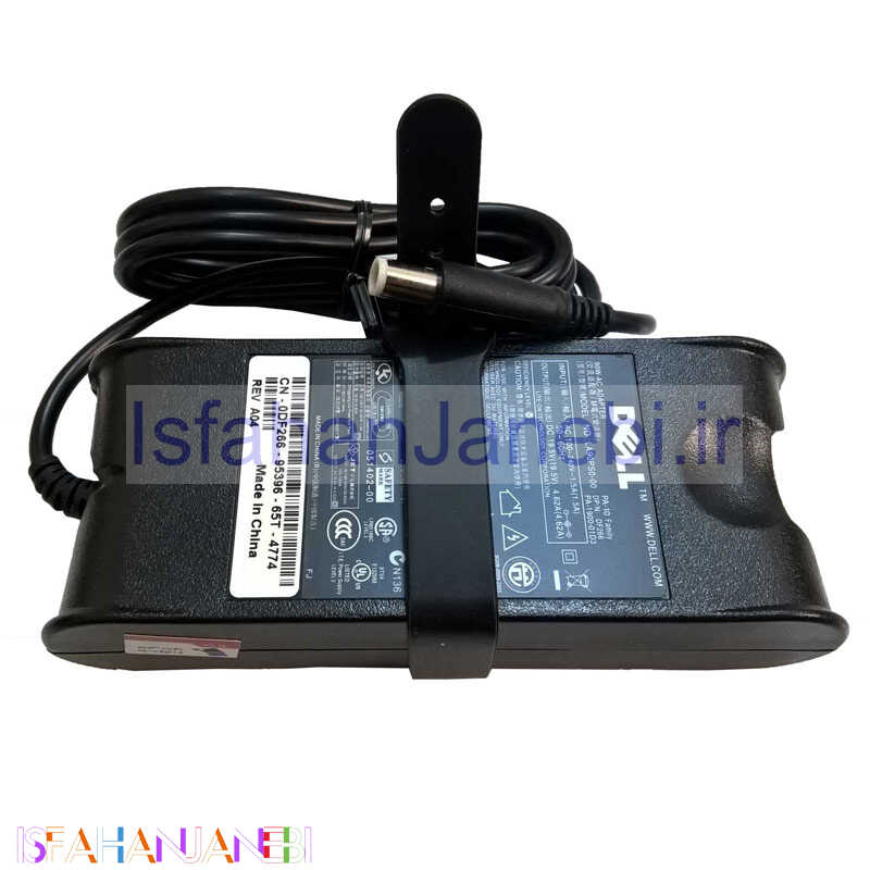 اصفهان جانبی-شارژر لپ تاپ DELL 19.5V 4.62A ضخیم