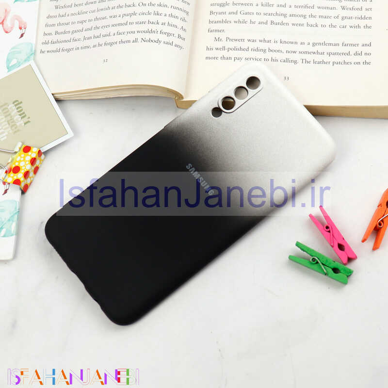 اصفهان جانبی-قاب سیلیکونی محافظ لنزدار دو رنگ Samsung Galaxy A30s/A50s