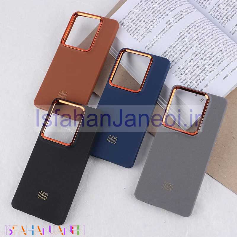 اصفهان جانبی-قاب ژله ای شیائومی Redmi Note 13 Pro 4G دور محافظ متال لوگودار