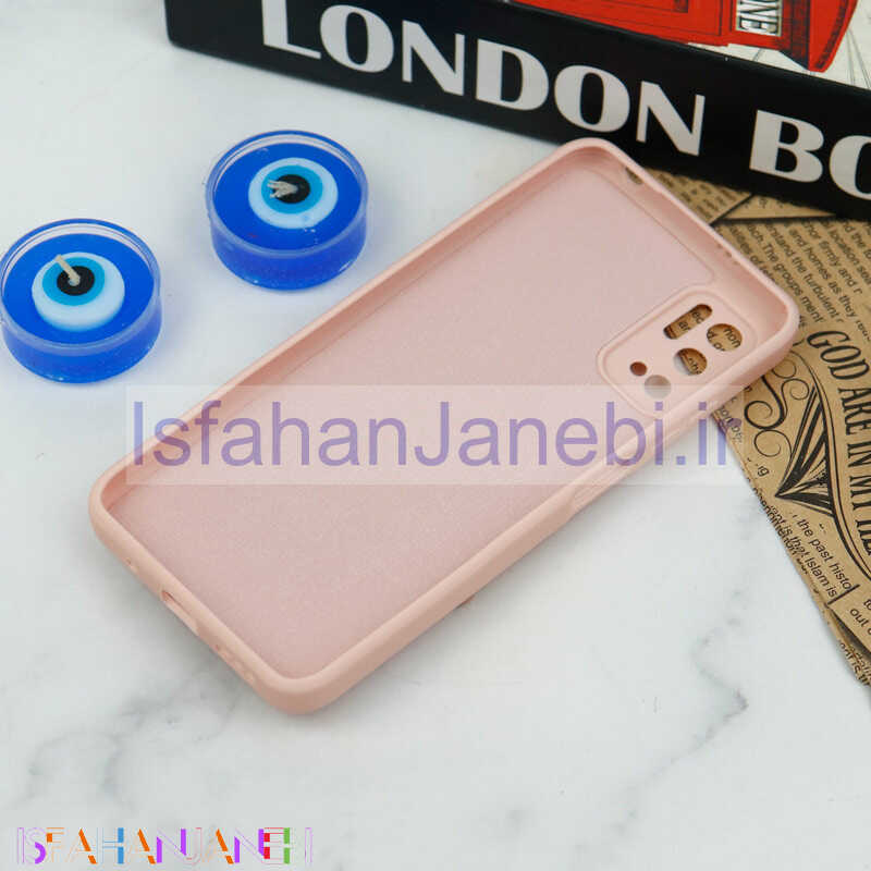 اصفهان جانبی-قاب سیلیکونی عروسکی محافظ لنزدار طرح خرسی صورتی Xiaomi Poco M3 Pro