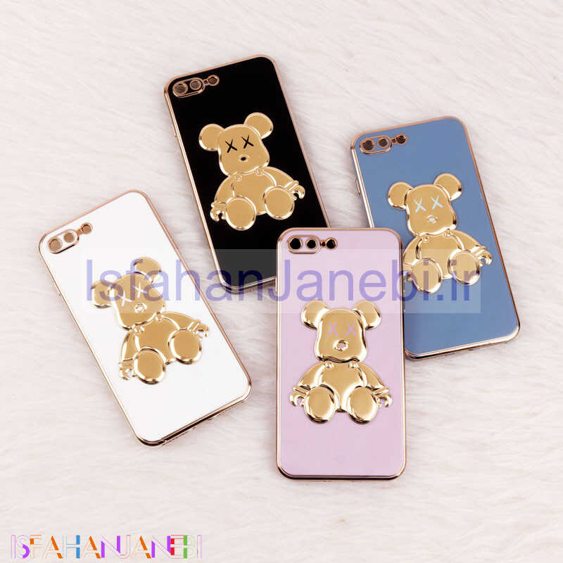 اصفهان جانبی-قاب My Case Power Bear محافظ لنزدار iPhone 7 Plus / 8 Plus