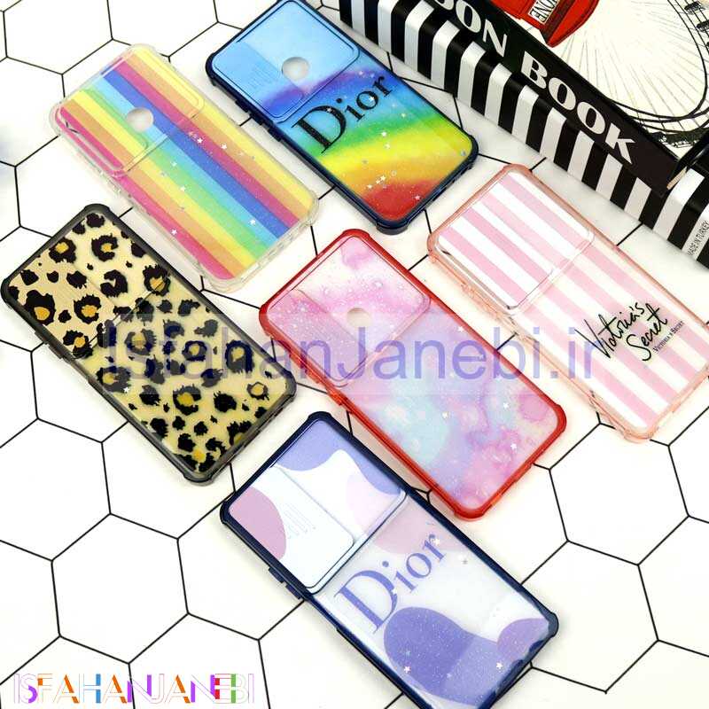 اصفهان جانبی-قاب طرحدار محافظ لنزدار کشویی ایربگ دار Xiaomi Redmi Note 8