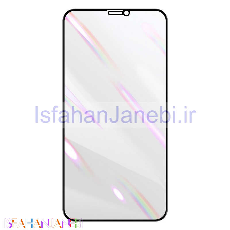 اصفهان جانبی-گلس فول چسب Baseus HC01 آیفون iPhone X مشکی