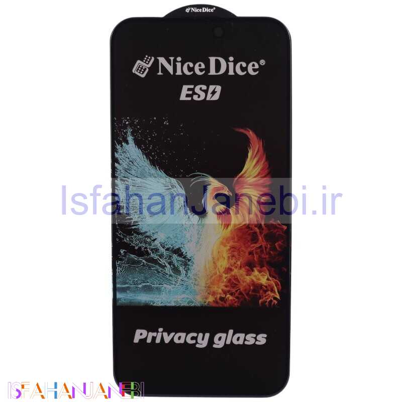 اصفهان جانبی-گلس پرایوسی Nice Dice آیفون iPhone 15 Pro Max