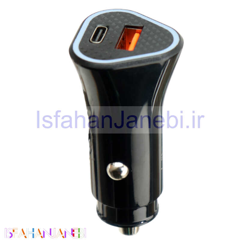 اصفهان جانبی-شارژر فندکی فست شارژ Sky dolphin SZ16 3.1A QC3.0 PD 25W