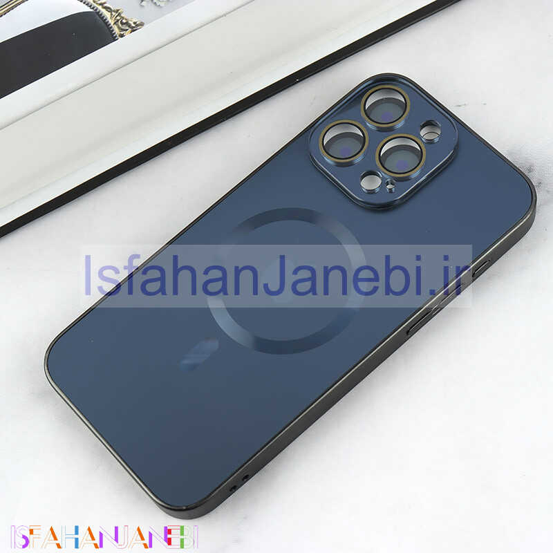 اصفهان جانبی-قاب براق مگ سیف Vip Max آیفون iPhone 15 Pro Max محافظ لنزدار