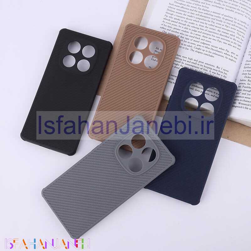 اصفهان جانبی-قاب ژله ای شیائومی Redmi Note 14 Pro 4G طرح سیلیکون کربنی محافظ لنزدار