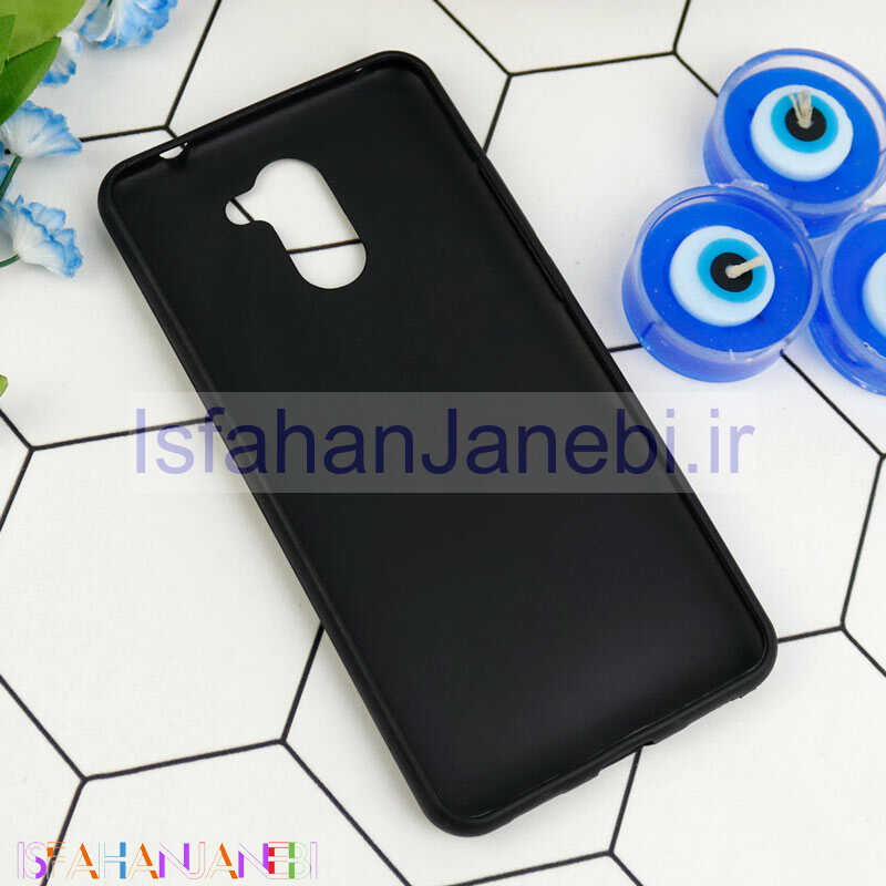 اصفهان جانبی-قاب ژله ای طرح چرم Polar هواوی Y5 2017 مشکی