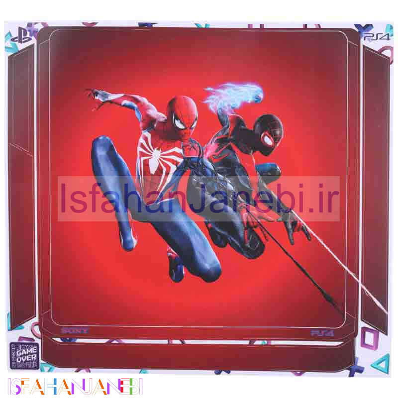 اصفهان جانبی-اسکین پلی استیشن 4 اسلیم طرح Spider-Man 2 کد 2