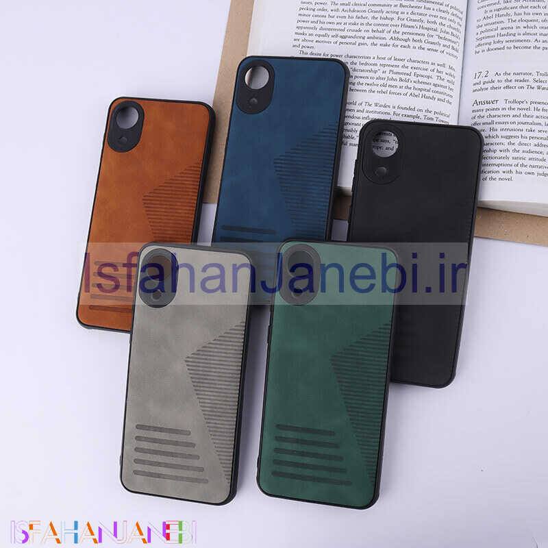 اصفهان جانبی-قاب چرمی Pro Camera سامسونگ Galaxy A03 Core محافظ لنزدار