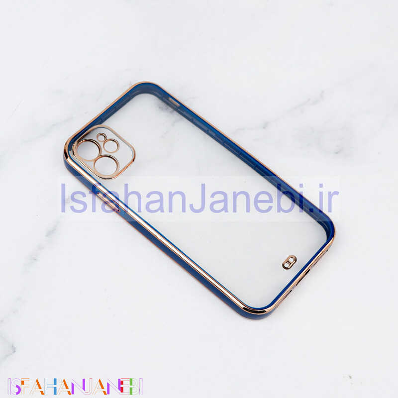 اصفهان جانبی-قاب ژله ای دور رنگی محافظ لنزدار iPhone 11