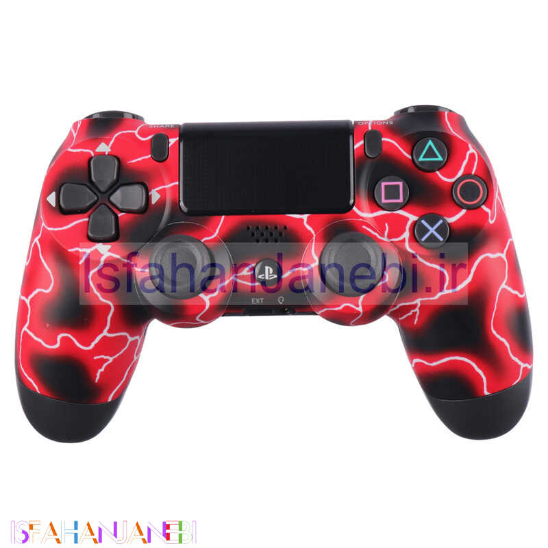 اصفهان جانبی-دسته بازی بی سیم SONY PlayStation 4 DualShock 4 High Copy طرح فانتزی کد 6