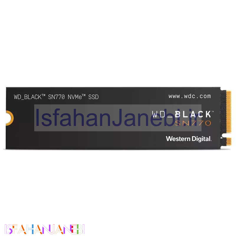 اصفهان جانبی-حافظه SSD وسترن دیجیتال Western Digital WD Black SN770 1TB M.2