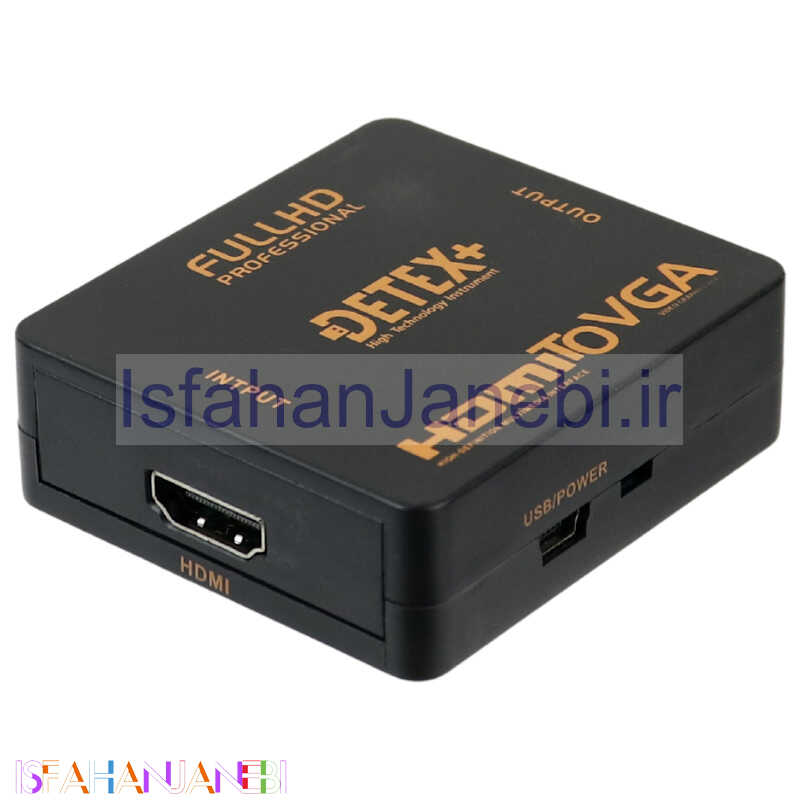 اصفهان جانبی-تبدیل Detex+ HDMI to VGA