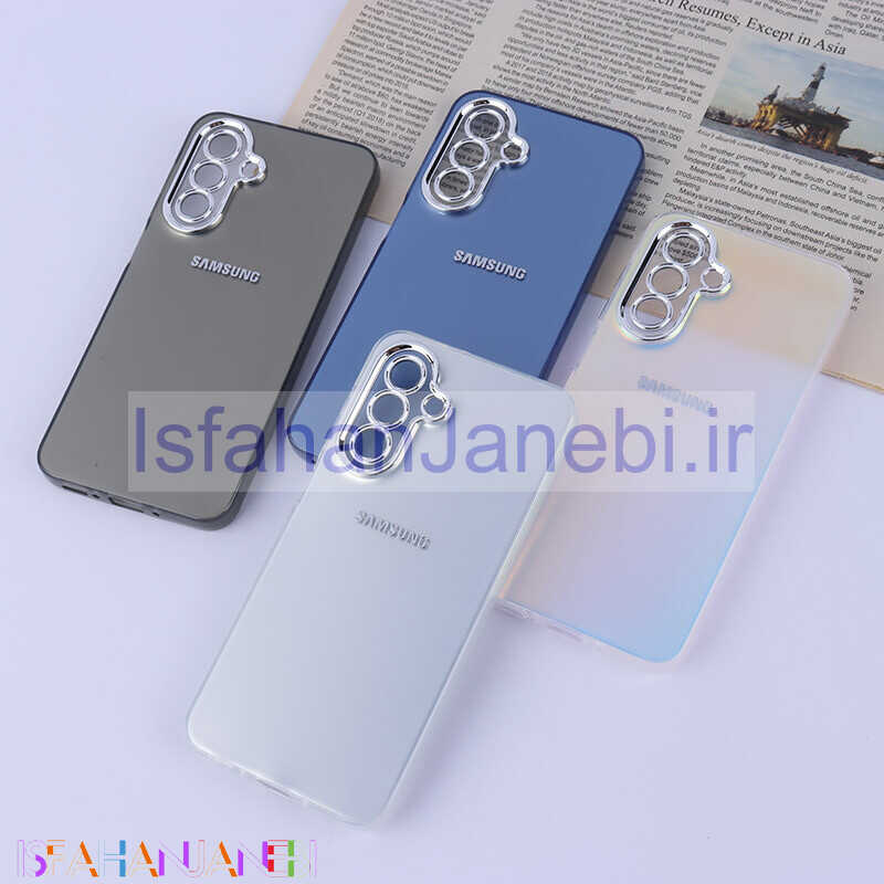 اصفهان جانبی-قاب PC سامسونگ Galaxy A26 براق متال محافظ لنزدار