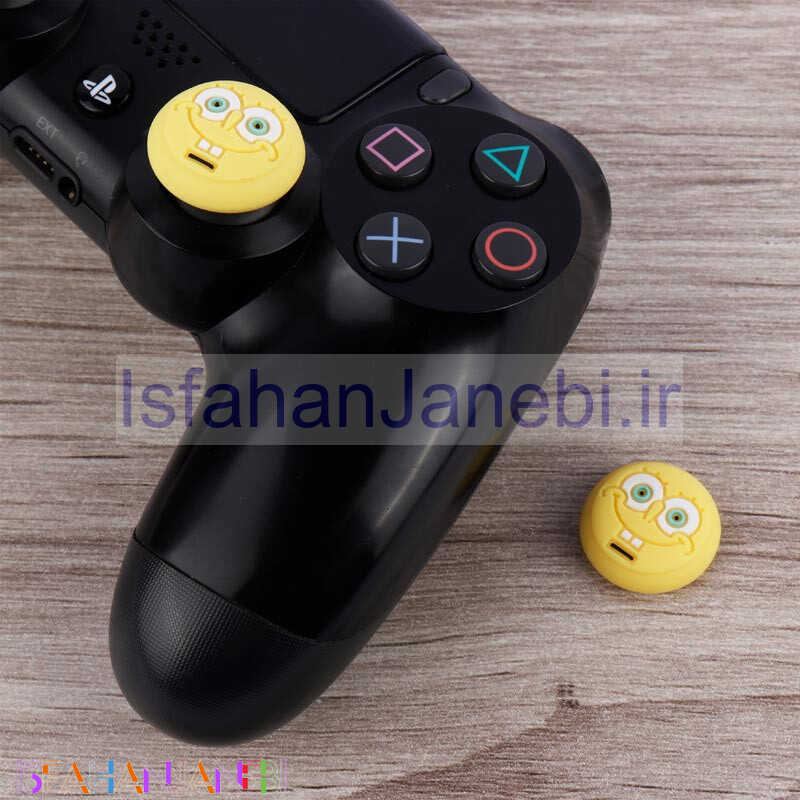 اصفهان جانبی-روکش آنالوگ دسته بازی Play Station/XBOX طرح باب اسفنجی