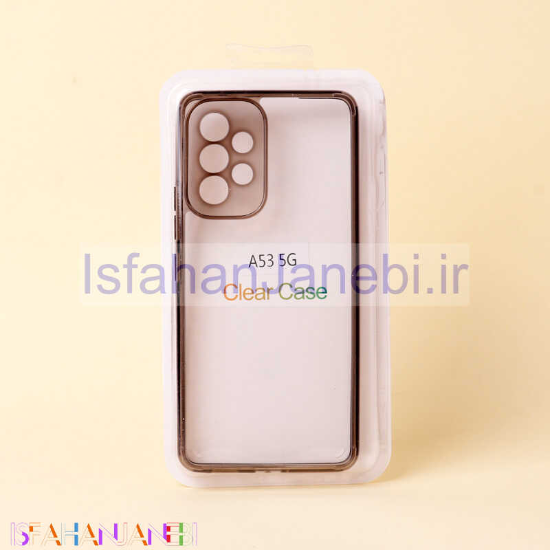 اصفهان جانبی-قاب اکریلیک دور رنگی محافظ لنزدار Samsung Galaxy A53 5G