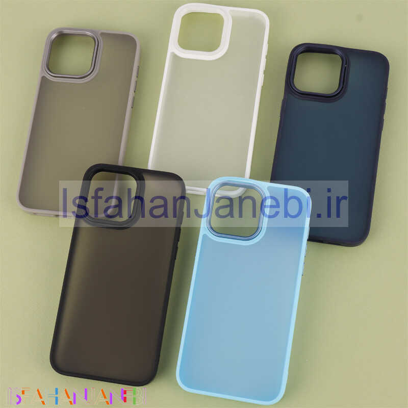 اصفهان جانبی-قاب ضد ضربه آیفون iPhone 15 Pro Max پشت مات