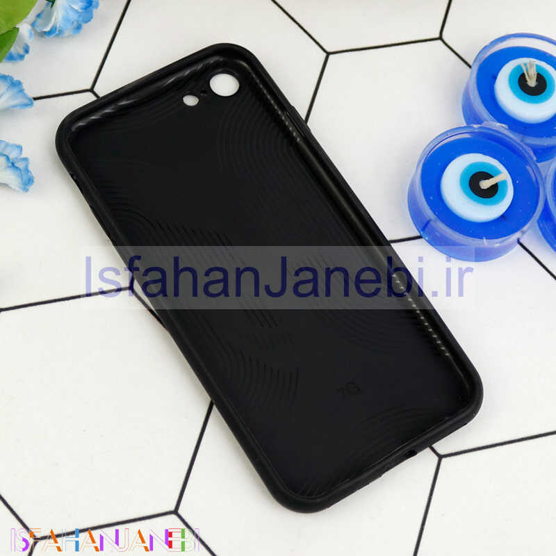 اصفهان جانبی-قاب ژله ای طرح چرم Polar آیفون iPhone 7/8 مشکی