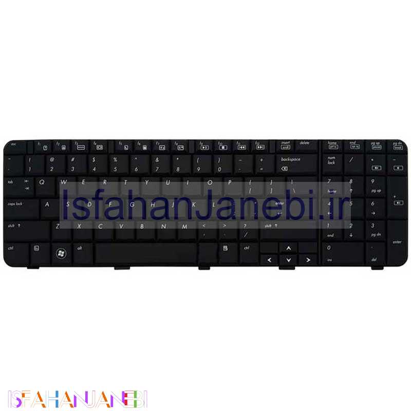 اصفهان جانبی-کیبورد لپ تاپ HP Compaq Presario CQ71-G71 مشکی