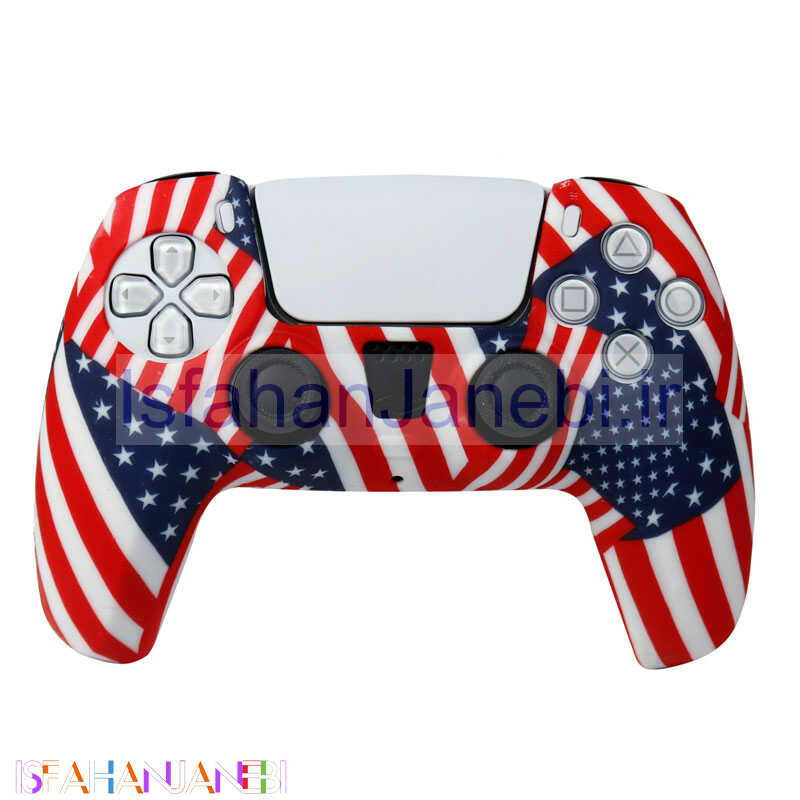 اصفهان جانبی-روکش دسته بازی PS5 طرح پرچم آمریکا