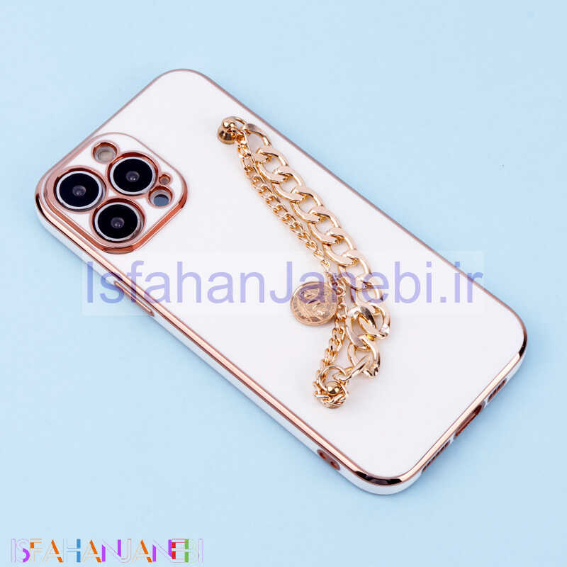 اصفهان جانبی-قاب My Case محافظ لنزدار + آویز دستی کارتیر iPhone 13 Pro Max