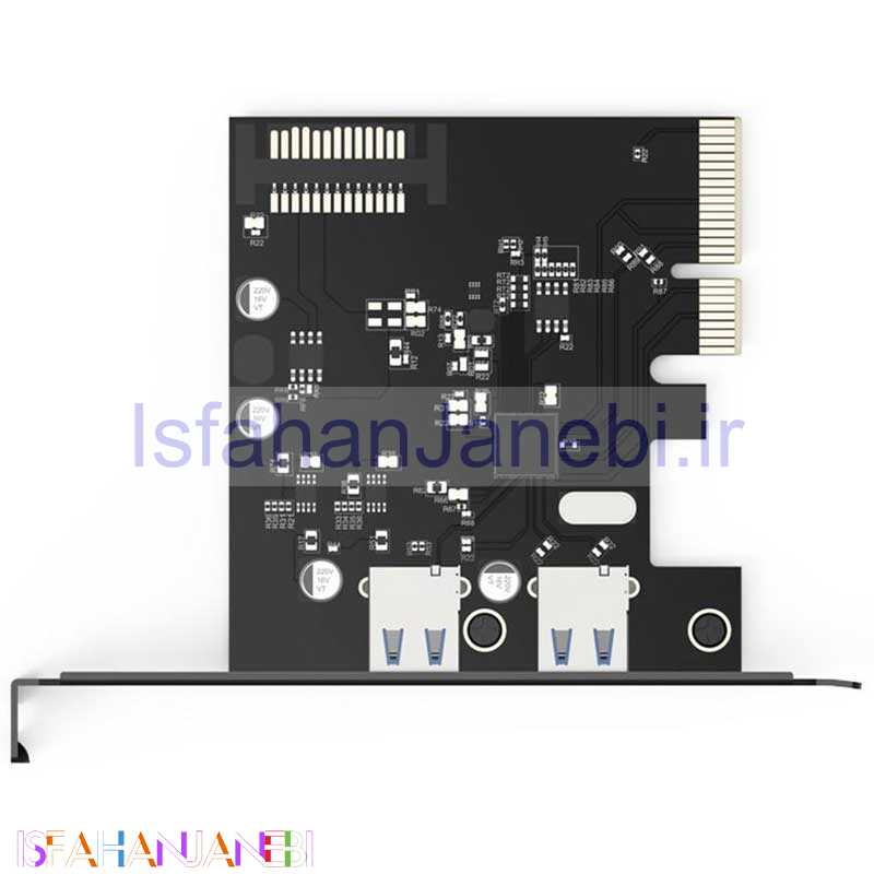 اصفهان جانبی-هاب 2 پورت USB3.1 اوریکو PA31-2P