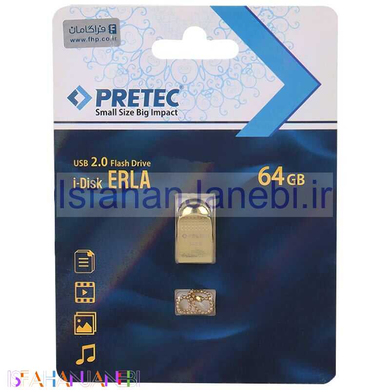 اصفهان جانبی-فلش 64 گیگ پرتک Pretec i-Disk Erla