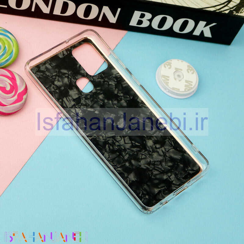 اصفهان جانبی-قاب IMD یخی گلدلاین + پاپ سوکت Samsung Galaxy A21s